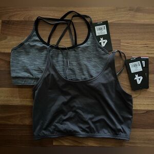 NWT FourLaps Sports Bra Set of 2 Size Medium